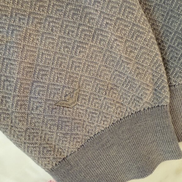 Emporio Armani 100% Virgin Wool Gray Men's crewneck sweater, Size XL - Picture 11 of 14